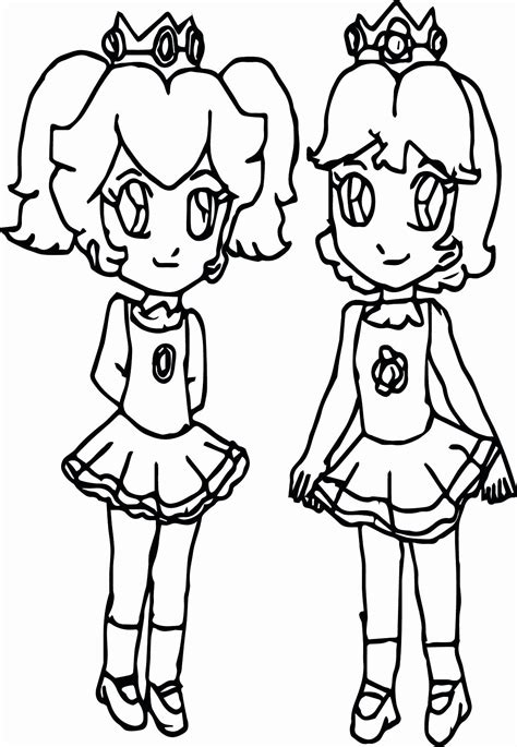 coloring pages princess peach coloring pages