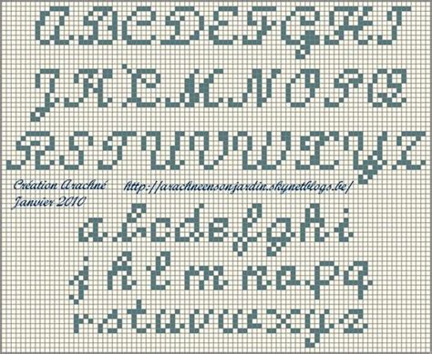 alphabet ponto cruz pinterest pontos aplicativos cursiva