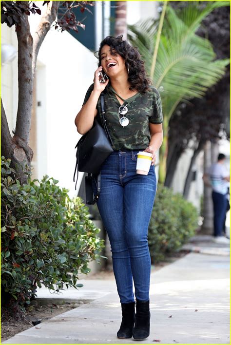 gina rodriguez heads out after directing an episode of