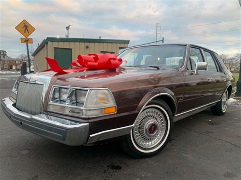 lincoln continental givenchy edition   original miles