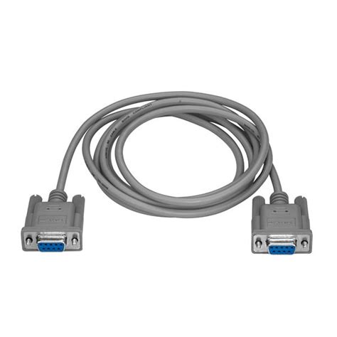 ft straight  serial cable ff serial adapters startechcom