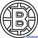 Bruins Boston Coloring Logo Pages Nhl Hockey Drawing Logos Pumpkin Template Stencil Printable Carving Team Stencils Draw Color Teams Print sketch template
