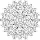 Mandala Coloring Pages Printable Flower Mandalas Colouring Adult Drawing Para Etsy Print Books Patterns Book Adults Color Lotus Colorir Abstract sketch template