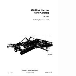 case ih  case ih disk harrow  parts diagrams