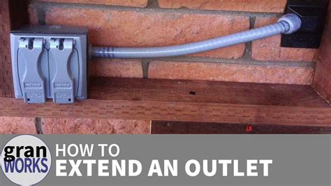 extend  exterior electrical outlet granworks
