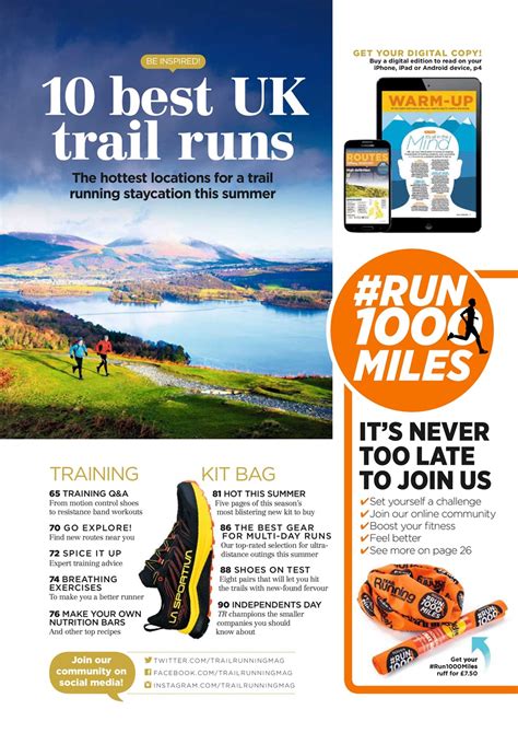 trail running magazine august september 2020 subscriptions pocketmags