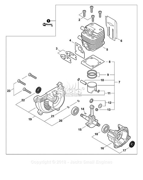 shindaiwa  sn   parts diagram  engine