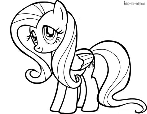 ponys coloring pages coloring home