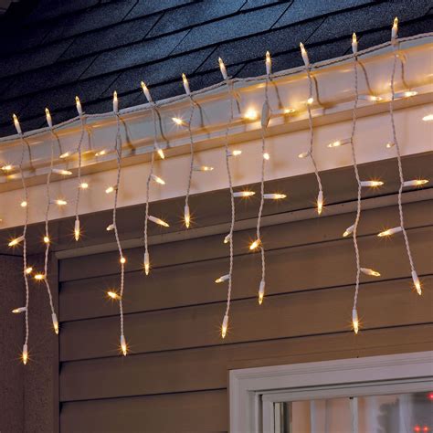 count white led twinkling icicle lights fairy lights decor icicle lights light decorations