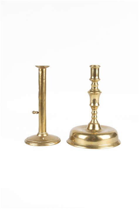 Early Brass Candlesticks Cottone Auctions