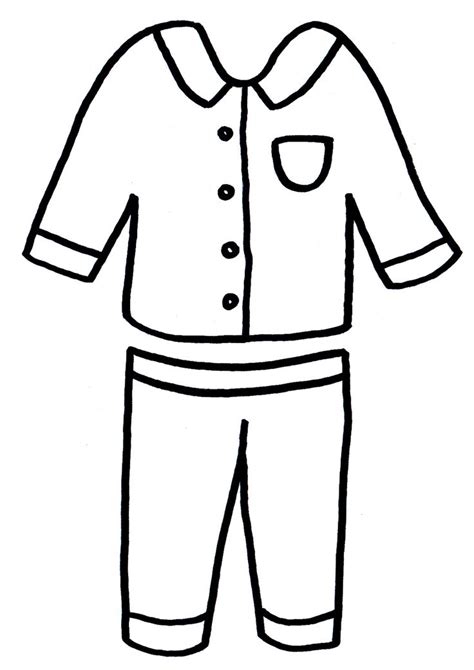 pajama day coloring pages home