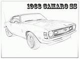 Camaro sketch template