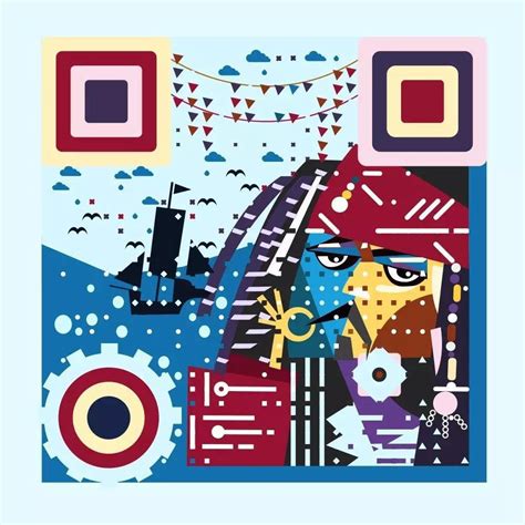 art qr code design  behance code art barcode art coding