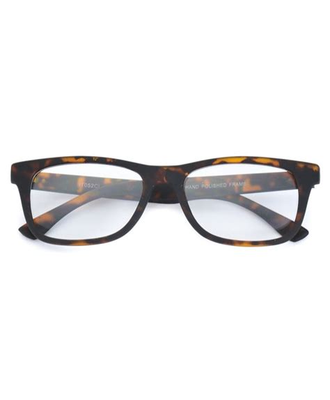 small square rectangular nerd glasses thin frame clear lens optical