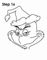 Grinch Face Whoville Easydrawingtutorials Stole Kerst Navideñas Colorare Decoracion Zeichnen Natale Stuff Esferas Adornos Weihnachtsmuffel Kerstmis Kleuren Noël Grincheux Bricolage sketch template
