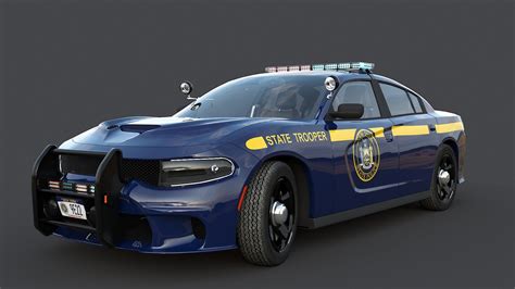 Artstation Dodge Charger Hellcat New York State Police Resources