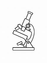 Microscope Microscopio Colorear Partes Clipartkey Microscopes sketch template