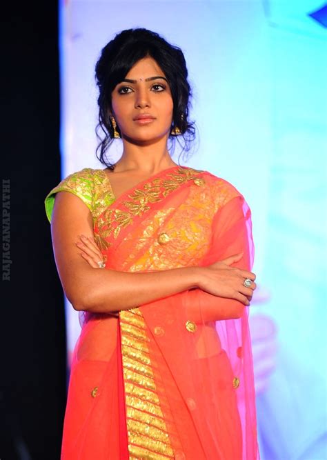 South Actress Samantha In Saree Latest Photos Gateway To