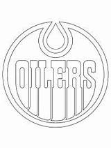 Oilers Edmonton Nhl Panthers sketch template
