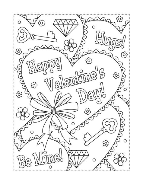 printable valentine  day coloring page page tumblr coloring pages