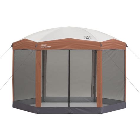 coleman    instant screened canopy