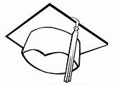 Hat Formatura Capelo Diploma Colorir Tudodesenhos sketch template