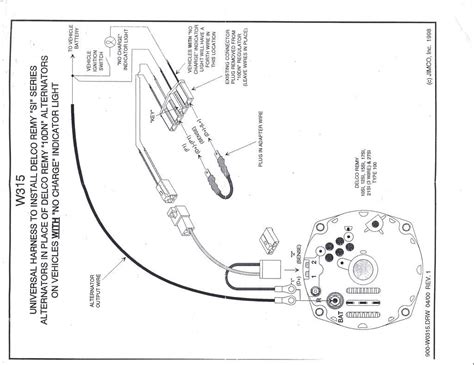 wiring diagram  delco alternator collection faceitsaloncom