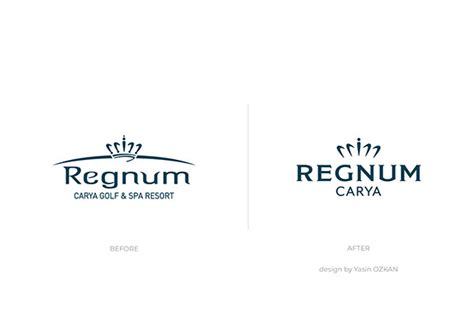 regnum carya logo design behance