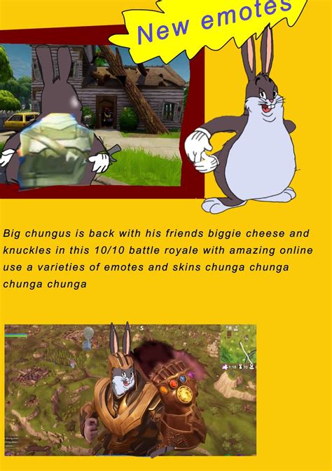 Alex2007 On Twitter Big Chungus Biggie Battle Royale 2 And Knuckles