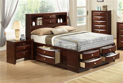 exquisite wood elite platform bed  extra storage tucson arizona gflin