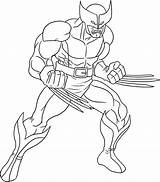 Wolverine Coloring Pages Lego Getdrawings sketch template