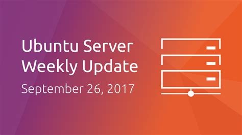 ubuntu server development summary  sep  ubuntu