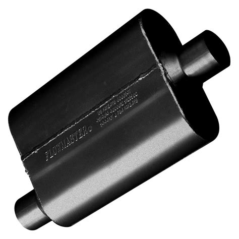 flowmaster   series delta force aluminized steel oval black exhaust muffler