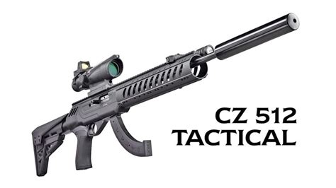 Cz Ceska Zbrojovka 512 Tactical Semi Auto 22wmr Rifles