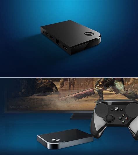 steam link media player mirrors  computer experience   big screen