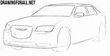 300c Chrysler sketch template