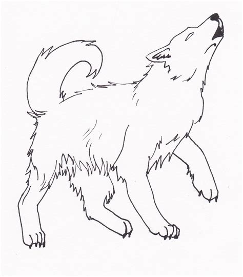 wolf howling   moon coloring pages  getcoloringscom