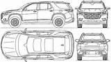 Traverse Car sketch template