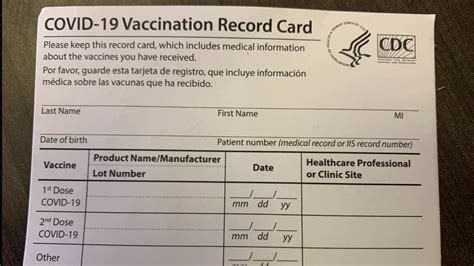 keeping  vaccination card safe wnepcom