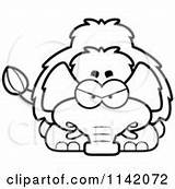 Mammoth Wooly Clipart Angry Vector Rf Illustrations Royalty Thoman Cory sketch template