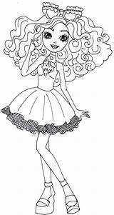 Coloring Pages Madeline Popular Ever After High sketch template