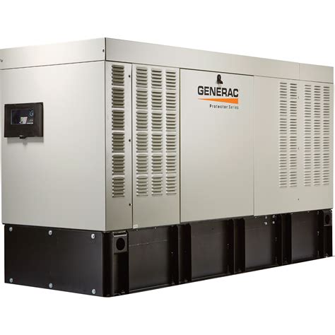 shipping generac protector series diesel home standby generator  kw  volts