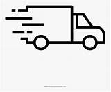 Delivery Truck Icon Transparent Clip Coloring Raindrop Outline Clipartbarn Kindpng sketch template
