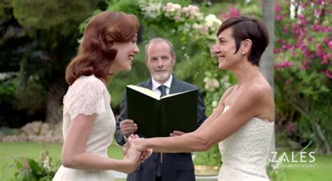 zales ad featuring lesbian marriage prompts protests and praise