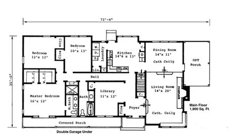 house plan  bungalow style   sq ft  bed  bath