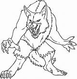 Werewolf Lupo Werwolf Mannaro Loup Garou Werewolves Faciles Malvorlagen Ausdrucken Lobos Vicious Stampare Werwölfe sketch template