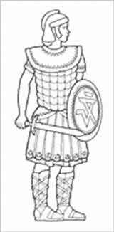 Warrior Moroni Lds Captain Lesson Liberty Title Mormon Book sketch template