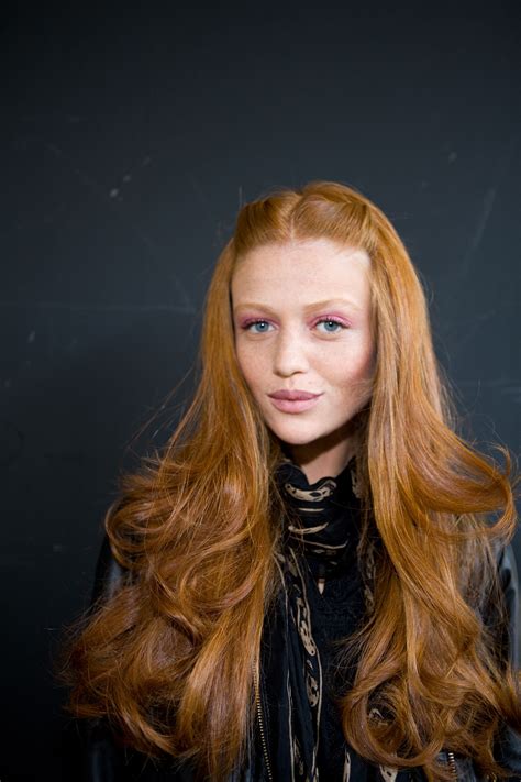 cintia dicker red hair long hair styles strawberry blonde hair