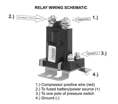 viair pressure switch wiring
