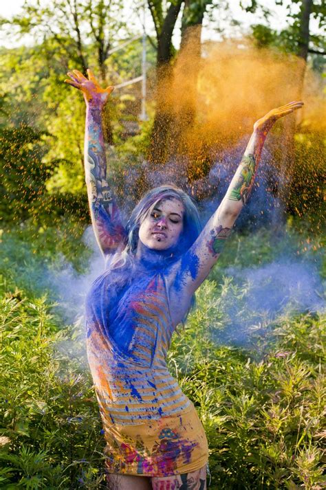 color powder shoot  collection   ideas   raw photography hands  powder paint